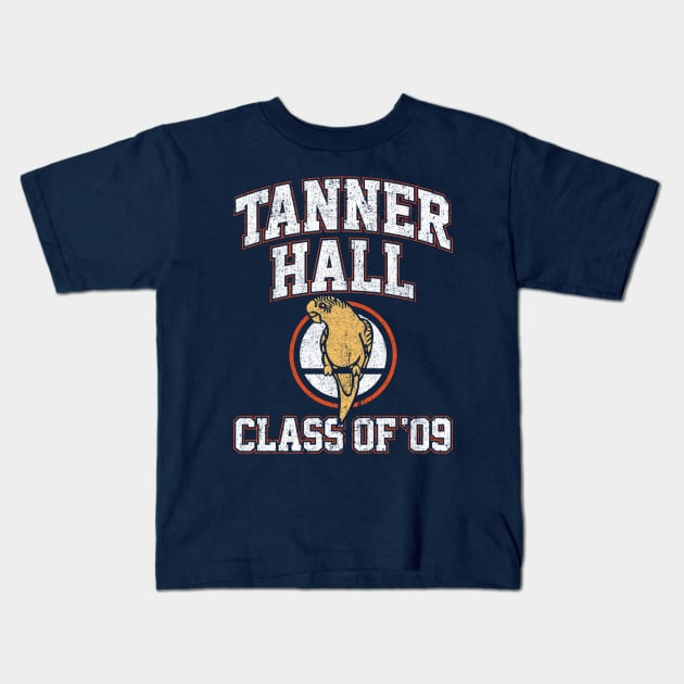 Tanner Hall Class of 09 Kids T-Shirt by huckblade